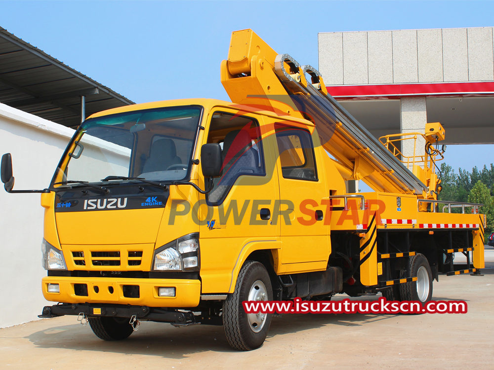 Caminhão elevador de homem Isuzu