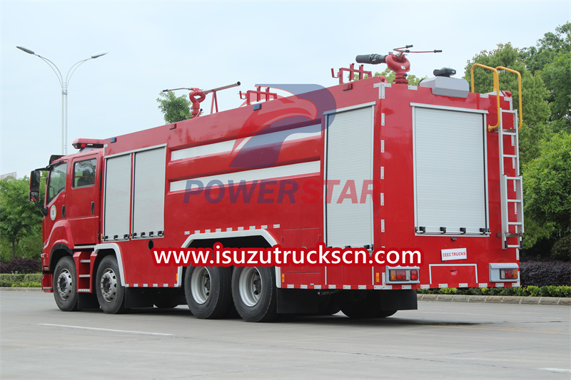 Motor de bombeiros Isuzu giga