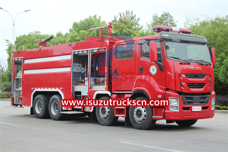 Motor de bombeiros Isuzu giga