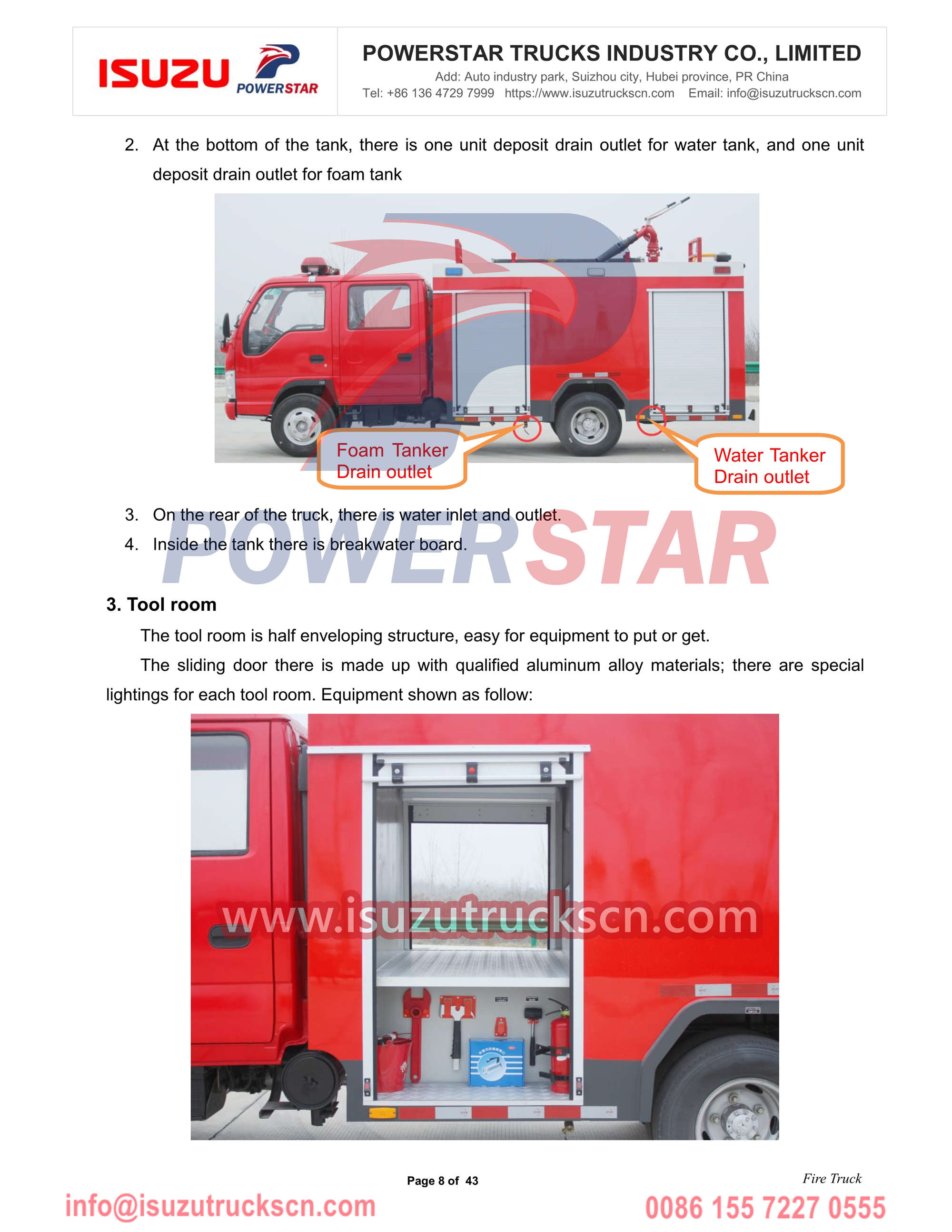 Concurso de fogo Isuzu