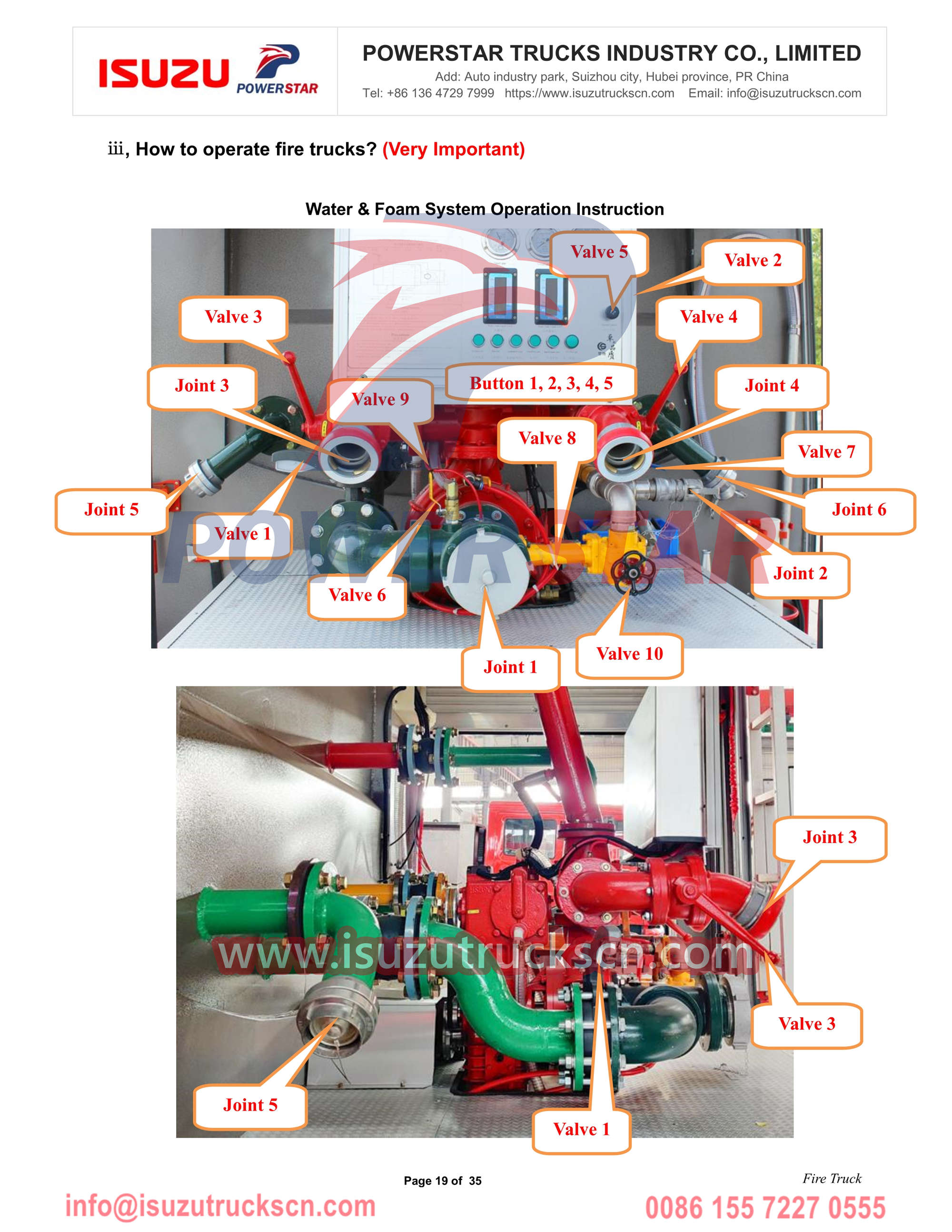 Carro de bombeiros ISUZU FVR 6cbm