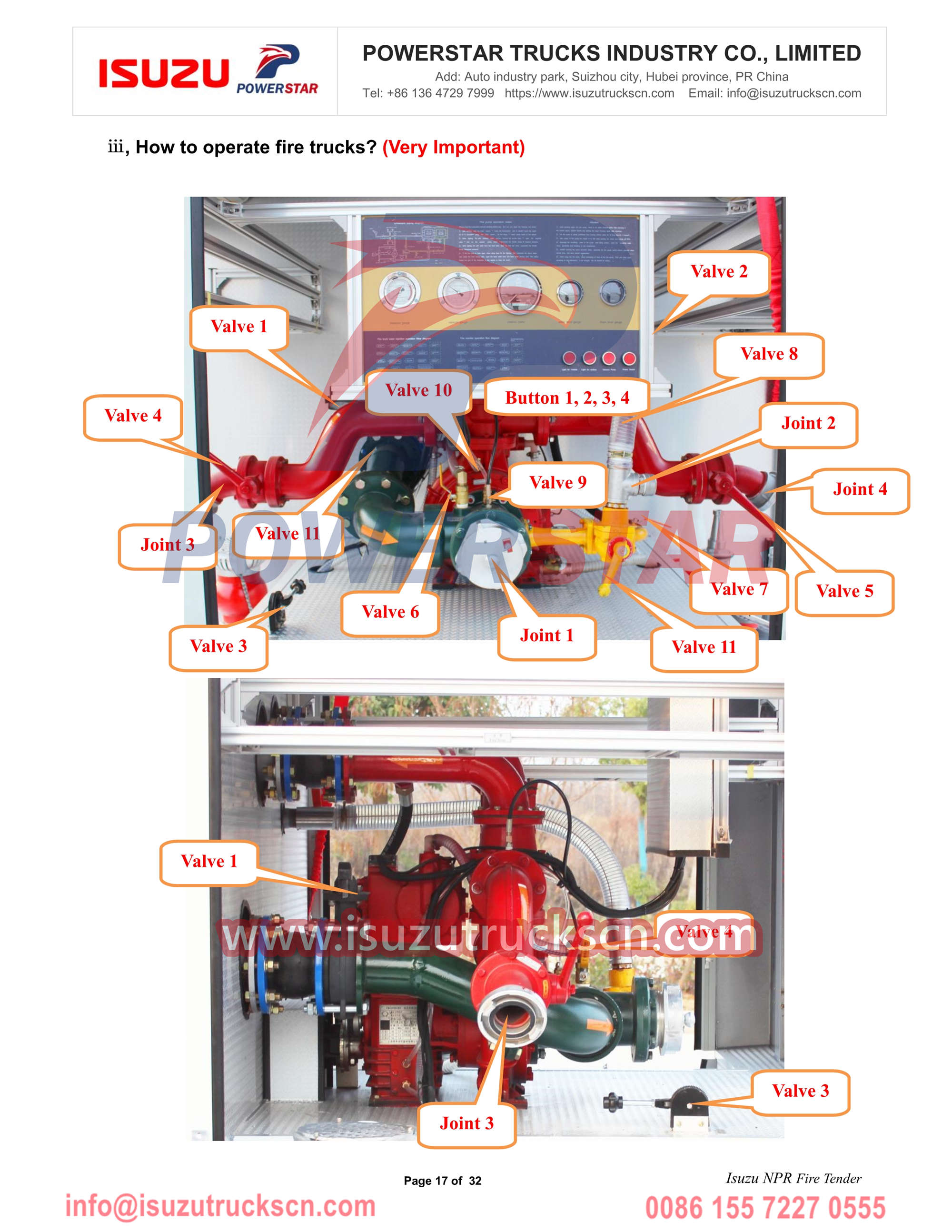 MOTOR DE INCÊNDIO ISUZU