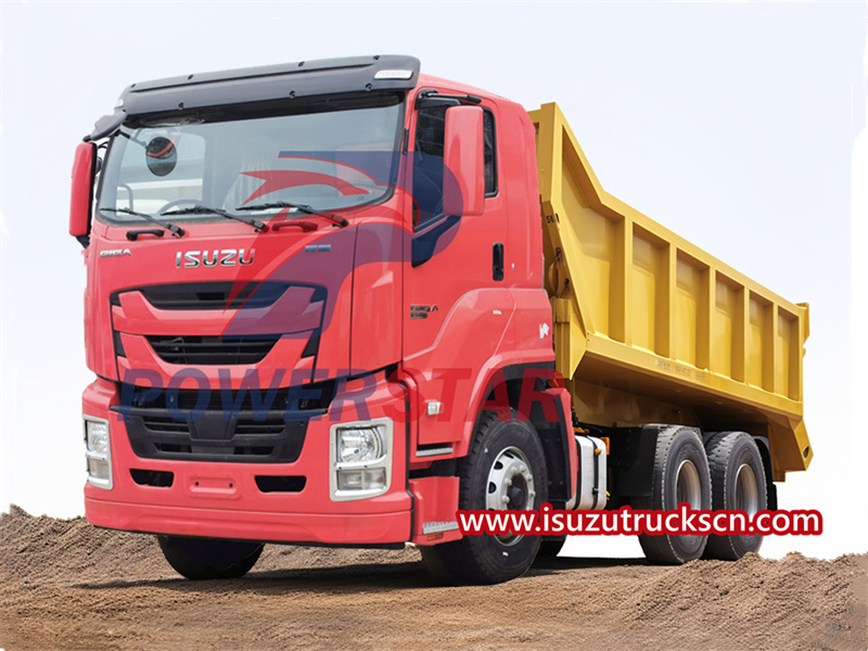 Isuzu dump truck