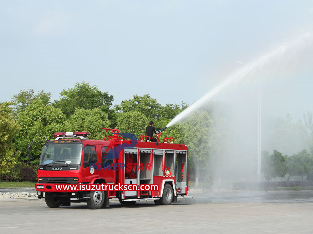 Concurso de fogo Isuzu