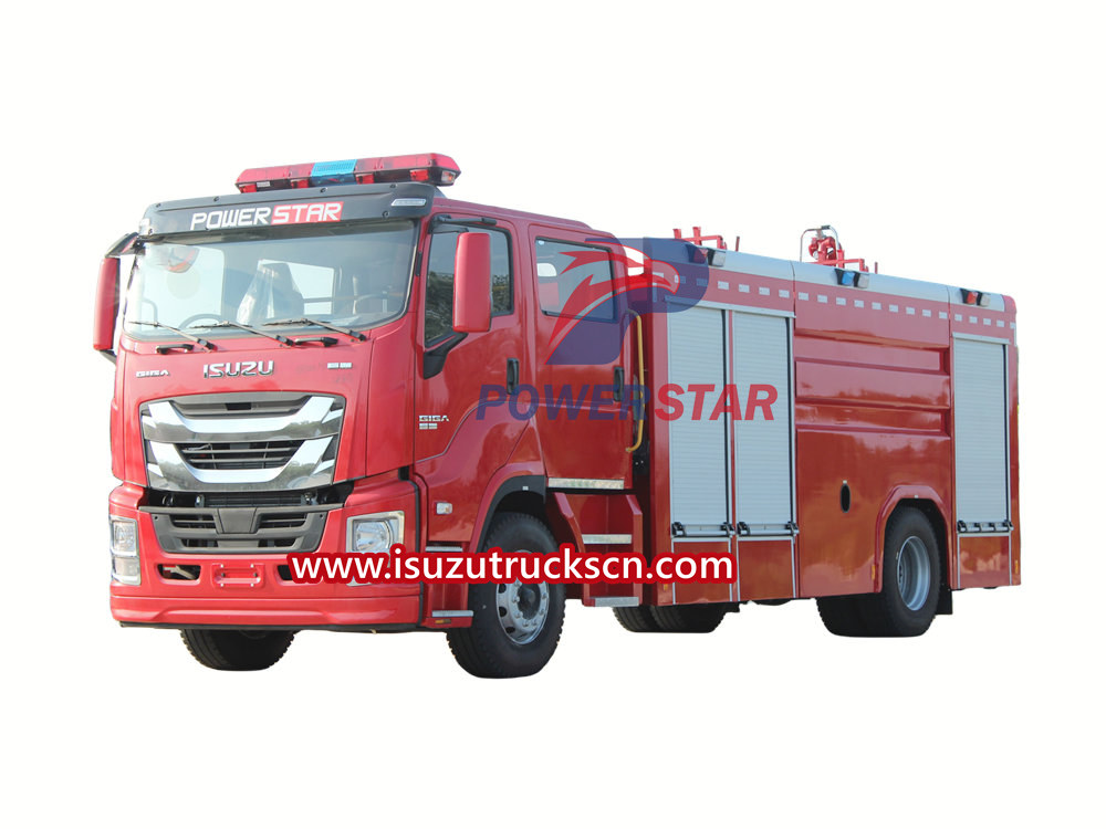 Caminhão de bombeiros Isuzu