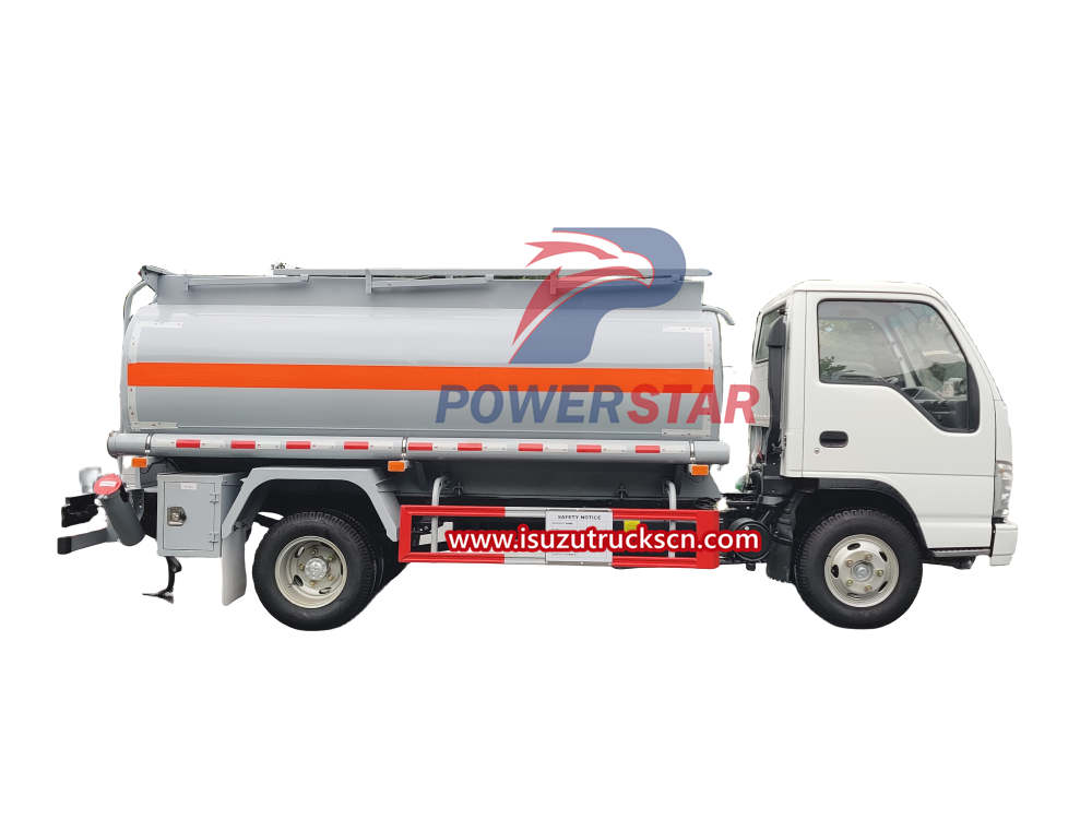 ISUZU NKRELF 100P 4000 liters refueling truck for Philippines