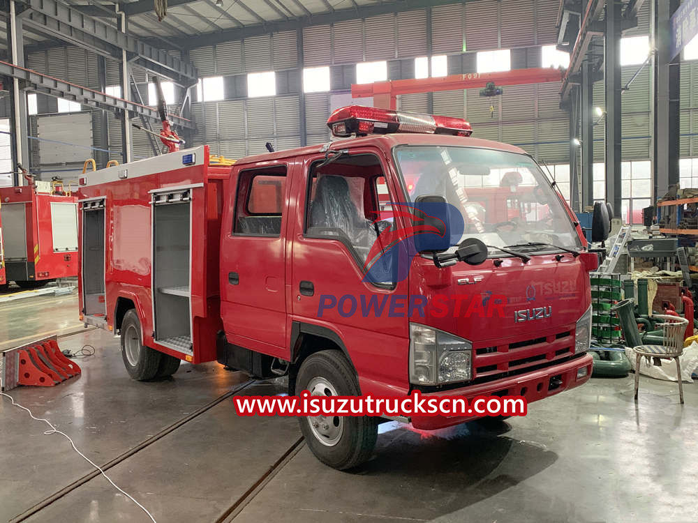 Carro de bombeiros Isuzu