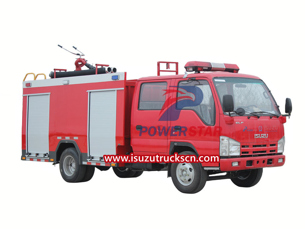 Carro de bombeiros Isuzu