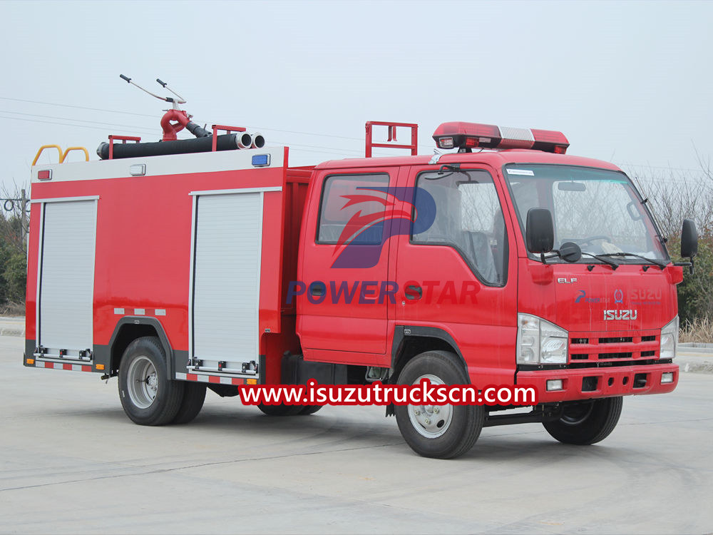 Carro de bombeiros Isuzu