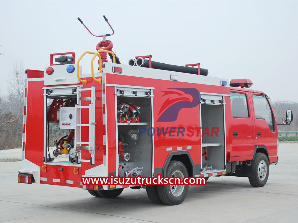 Caminhão de bombeiros Isuzu