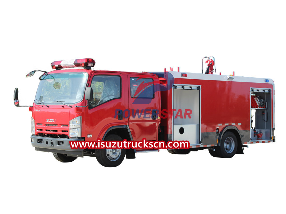 Carro de bombeiros Isuzu