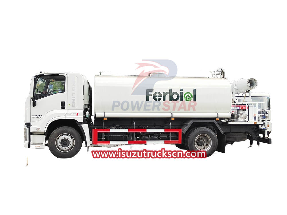 Isuzu Giga 15 Ton Dust Suppression Truck Pesticide Sprayer Truck