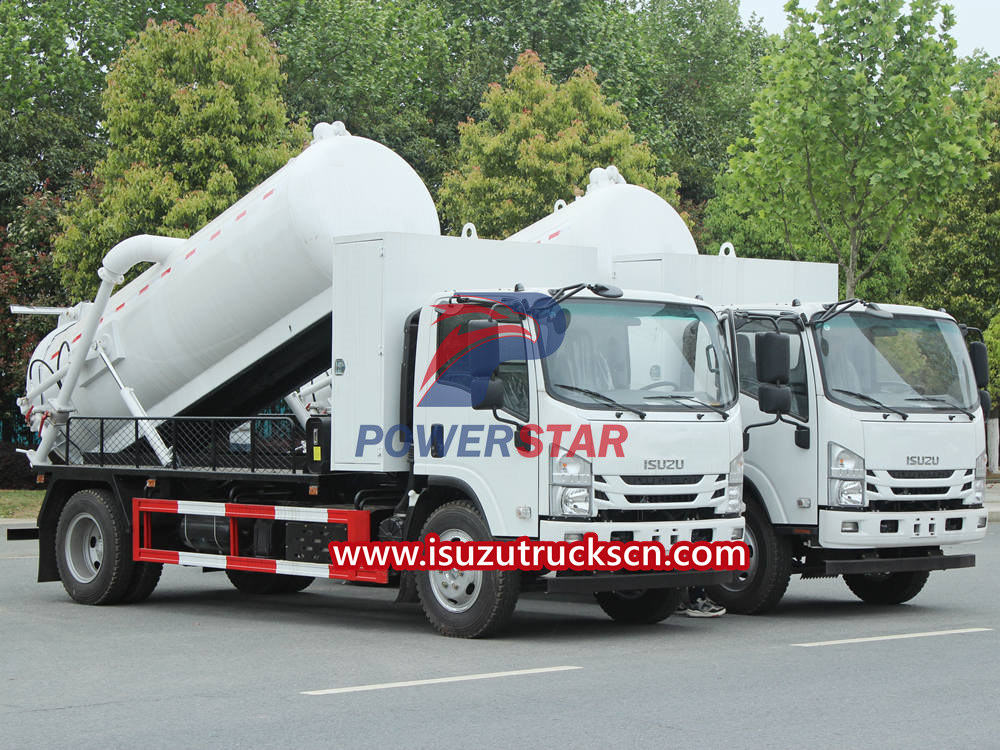 Camião Isuzu vactor