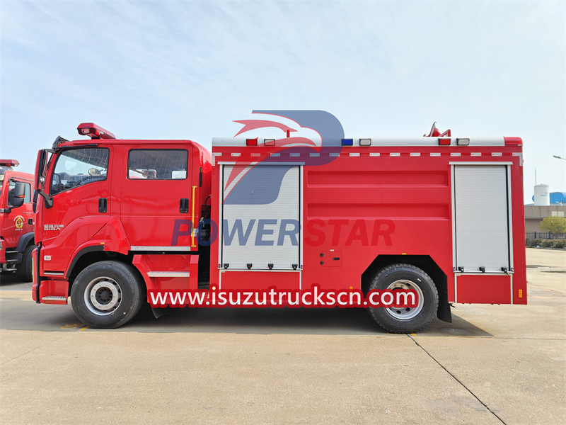 Isuzu fire truck