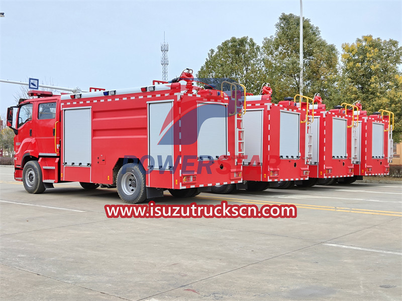 Isuzu fire truck