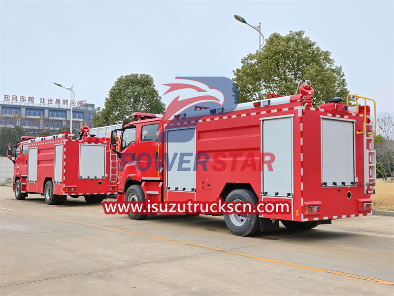 Isuzu fire truck