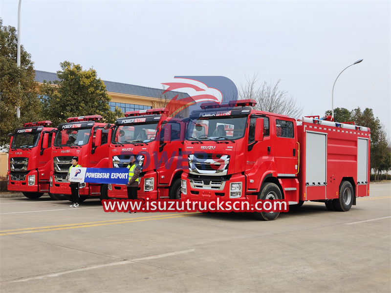 Isuzu GIGA fire truck