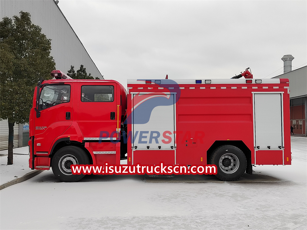 caminhão de bombeiros isuzu