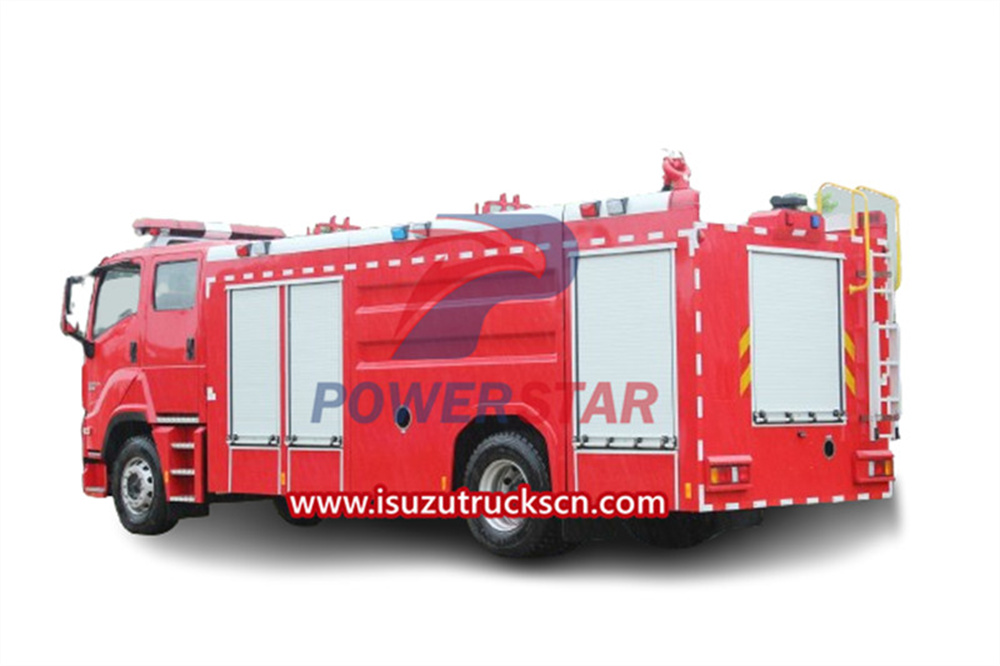 caminhão de bombeiros isuzu