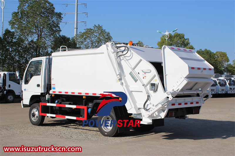 Isuzu garbage compactor