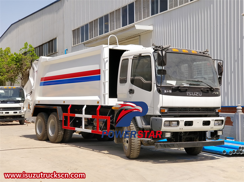 isuzu garbage compactor