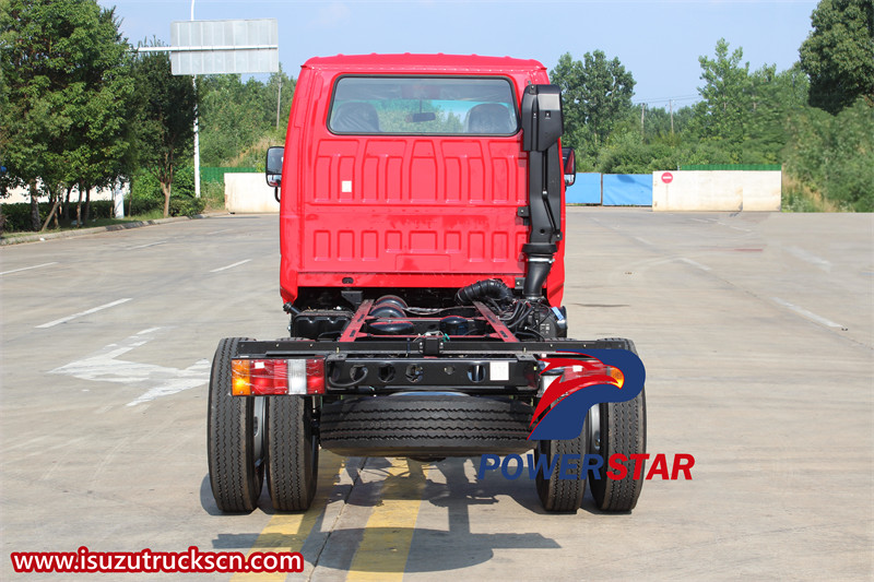 Isuzu 100P double cabin truck chassis 