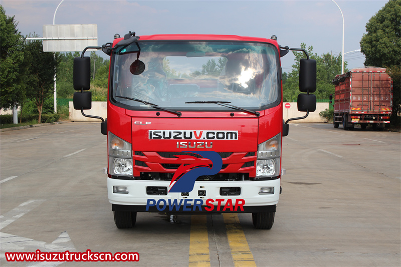 Isuzu NPR ELF 700P police fire truck chassis