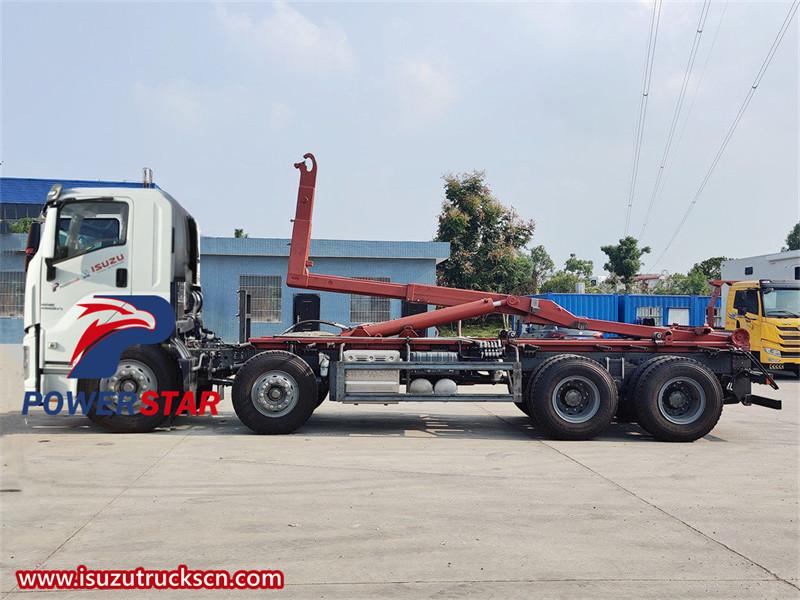 Isuzu 8x4 GIGA hook lift truck