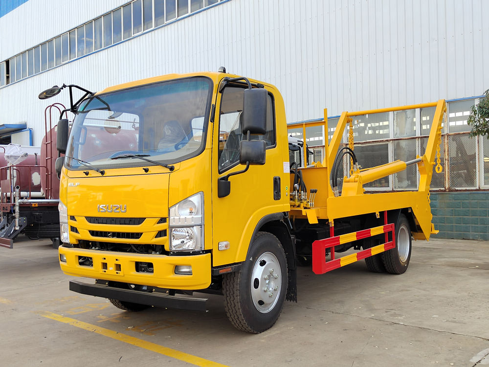 Caminhão de lixo Isuzu skip loader