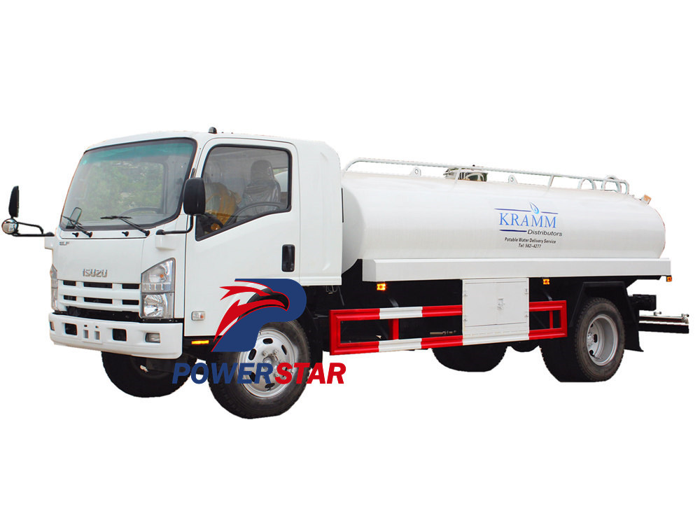 Caminhão de água potável Isuzu 9000L