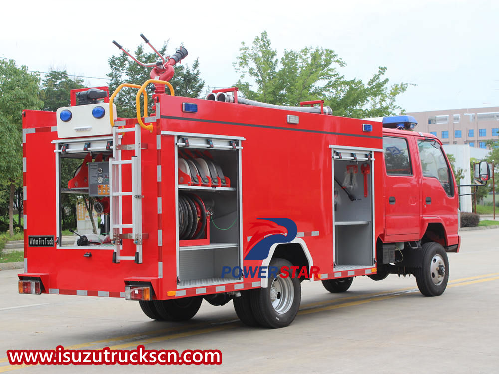 Caminhão de bombeiros de espuma Isuzu