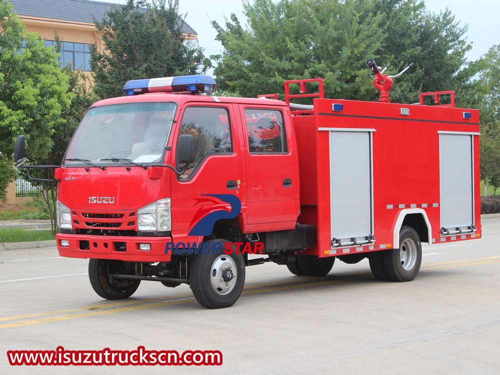 Carro de bombeiros Isuzu