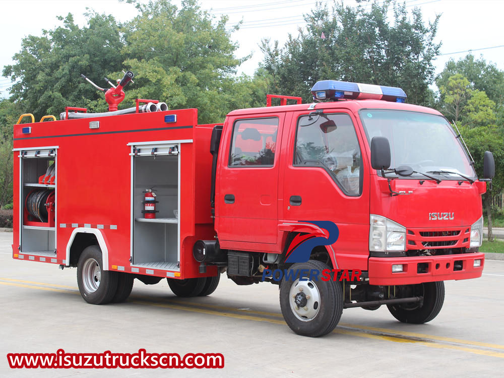 Caminhão de bombeiros Isuzu