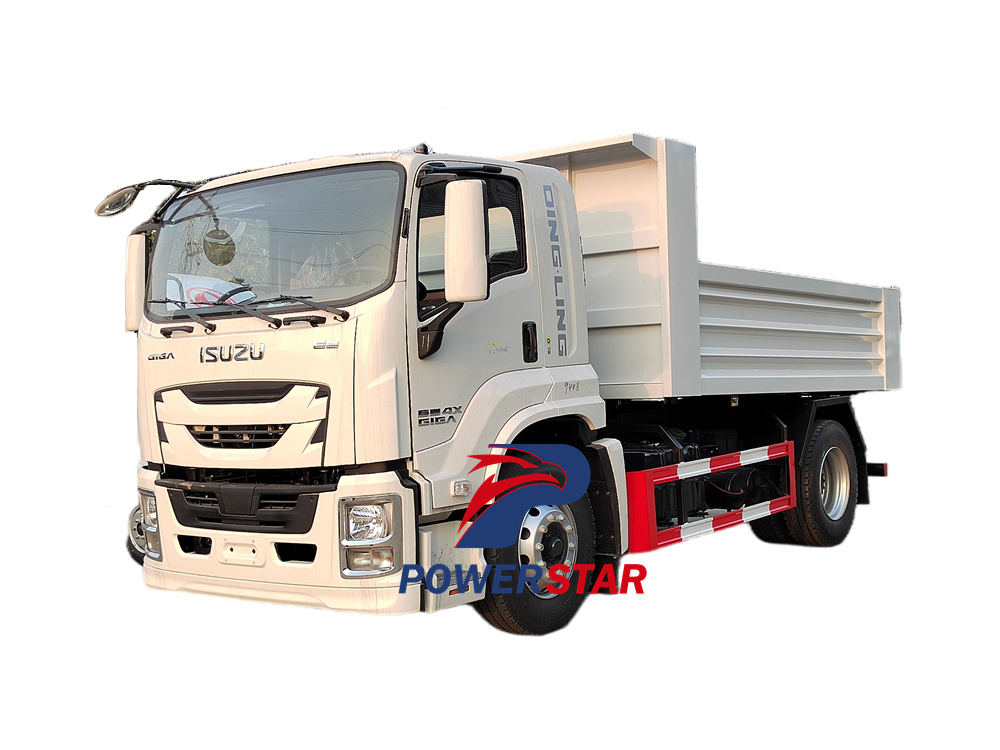 10~15Tons Giga Isuzu 6 wheeler dump truck