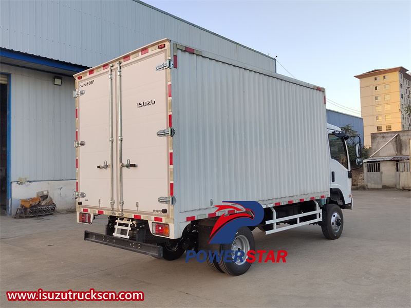  Dry Freight Box Trucks made by Isuzu