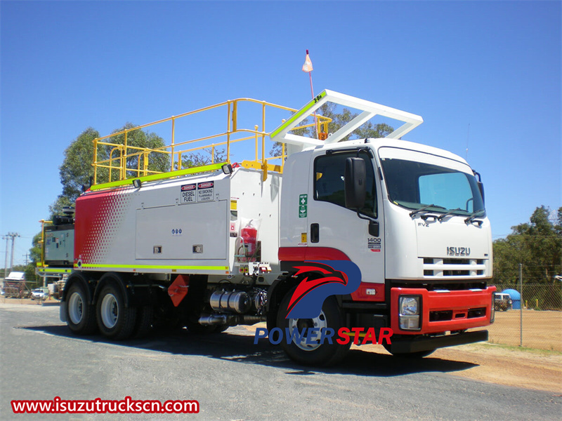 Isuzu 6x4 mobile workshops vehicles