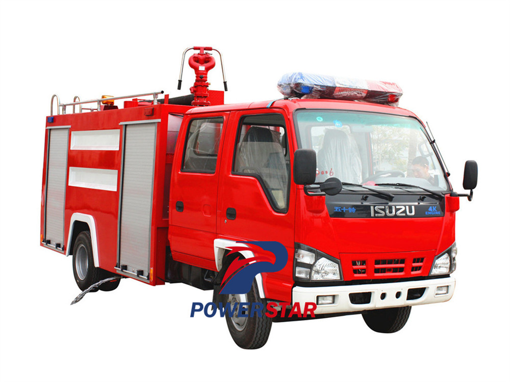 Isuzu NQR fire fighting truck price 