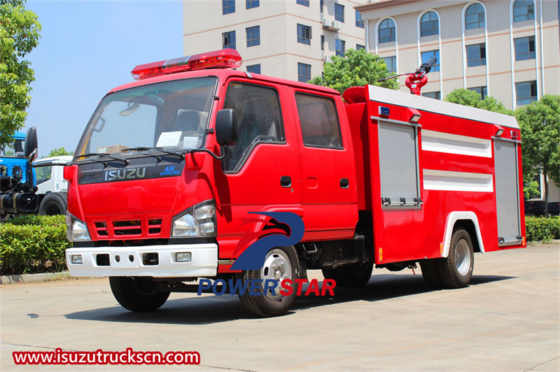 Isuzu NQR 600P fire truck