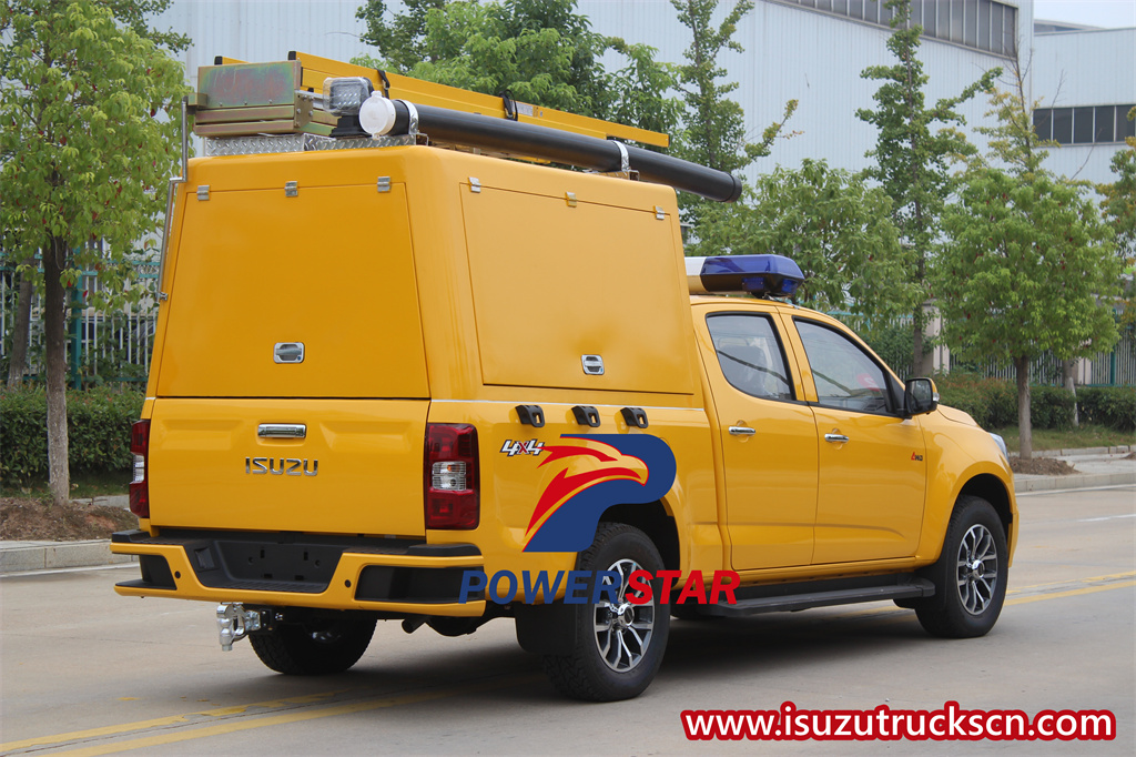 ISUZU 4x4 offroad pickup mobile workshop truck