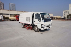 5cbm capacity Isuzu Road Cleaning Sweeper Truck For Sale - PowerStar Trucks 