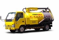 waste water suction truck Isuzu vacuum pump Sewage tanker