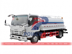 ISUZU 6 wheeler 7000 liters water spray truck for Philippines