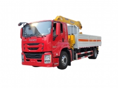 Isuzu Giga Stiff Boom Crane Trucks with XCMG crane SQS125