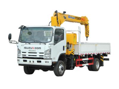 Tajikistan Isuzu 4X4 npr military off road boom crane trucks