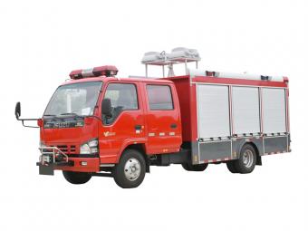 Isuzu NKR emergency lighting rescue fire fighting engine truck