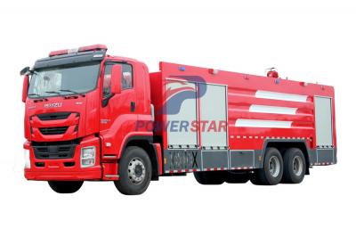 Foam Fire Truck Isuzu Giga for Syria market