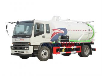 Isuzu FTR septic tank lorry - PowerStar Trucks 