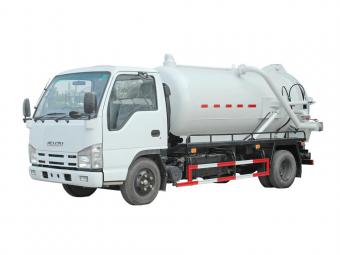 Isuzu elf Wastewater Disposal Services Truck