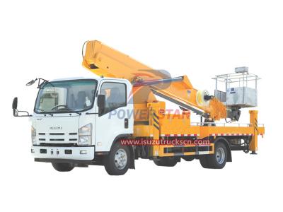 Factory Isuzu Bucket Man Lift Aerial Platform Truck