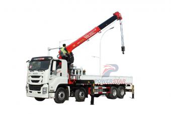 HMDJV GIGA Isuzu 10ton Palfinger Stiff Boom Crane Truck Manufacturer